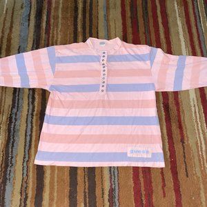 Vintage 80s Guess Products by Georges Marciano Multicolor Striped Polo Shirt USA